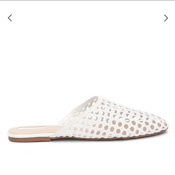 White woven net mules - Picture 3 of 3